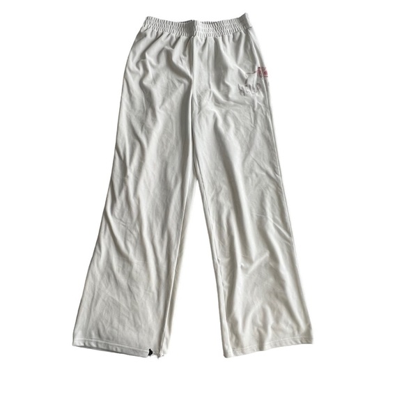 Hello Kitty Large Velour Sweatpant Forever 21 White Limited Edition Straight Leg - Picture 9 of 9